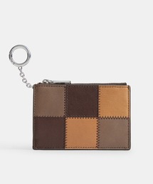 Coachtopia（コーチトピア）の「ジップ カード ケース・キー リング・スクラップ レザー（カードケース）」