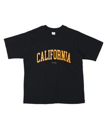 カリフォルニア 半袖Tシャツ-ブラック