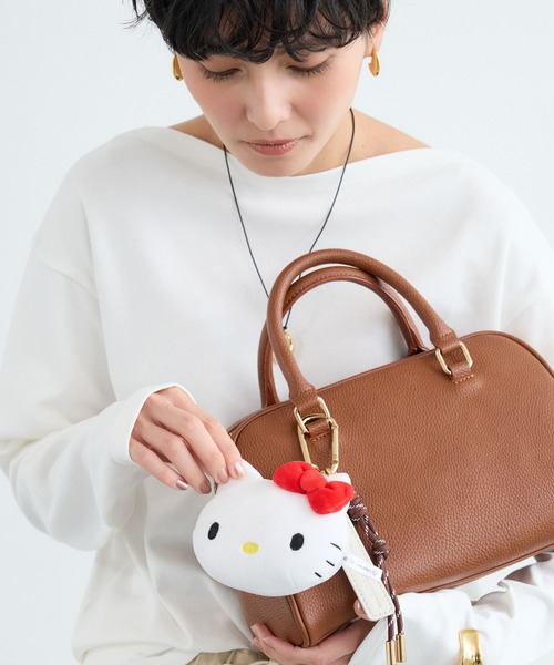 BARNYARDSTORM（バンヤードストーム）の「BARNYARDSTORM / 【HELLO KITTY】ジャラジャラチャーム（キーホルダー・レディース・ブラウン/レッド・FREE）」の6枚目の写真
