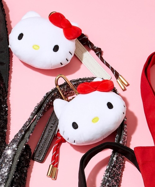 BARNYARDSTORM（バンヤードストーム）の「BARNYARDSTORM / 【HELLO KITTY】ジャラジャラチャーム（キーホルダー・レディース・ブラウン/レッド・FREE）」の12枚目の写真