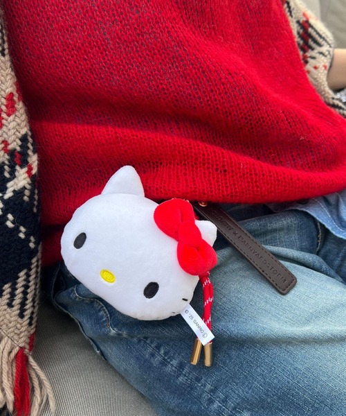 BARNYARDSTORM（バンヤードストーム）の「BARNYARDSTORM / 【HELLO KITTY】ジャラジャラチャーム（キーホルダー・レディース・ブラウン/レッド・FREE）」の16枚目の写真