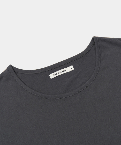 EXCONTAINER(エックスコンテナ)の「ヴィンテージレイヤードロングスリーブ (チャコール)(Tシャツ/カットソー・メンズ・その他・MEDIUM/LARGE/X-LARGE)」の2枚目の写真