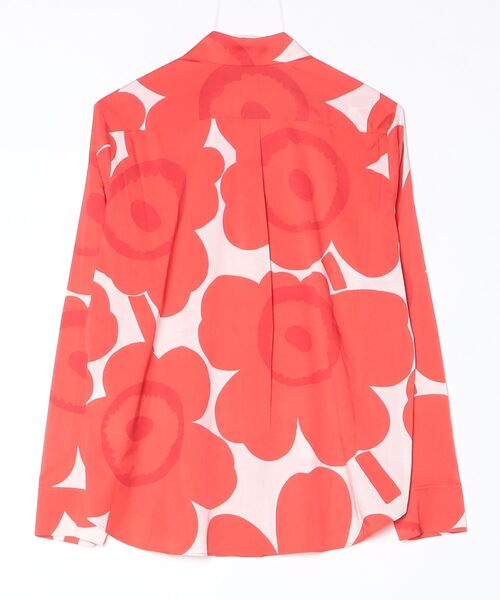 marimekko(マリメッコ)の「【一部店舗・オンラインストア限定】Maija Unikko / Silk shirt(シャツ/ブラウス・レディース・レッド・38/36/34)」の11枚目の写真