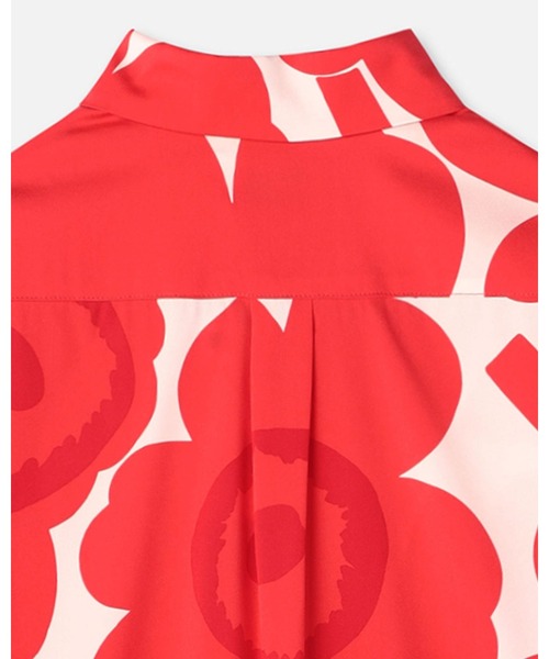 marimekko(マリメッコ)の「【一部店舗・オンラインストア限定】Maija Unikko / Silk shirt(シャツ/ブラウス・レディース・レッド・38/36/34)」の8枚目の写真