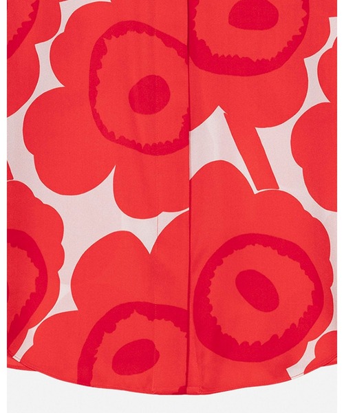 marimekko(マリメッコ)の「【一部店舗・オンラインストア限定】Maija Unikko / Silk shirt(シャツ/ブラウス・レディース・レッド・38/36/34)」の10枚目の写真