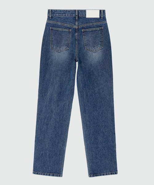 DECET(デケト)の「Dawn Semi Wide Jeans DCPT002LaserBlue(デニムパンツ・レディース・その他・26/28/34/32)」の6枚目の写真