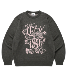 IVY BRUSHED KNIT SWEATER CHARCOAL(CV2EFUK602A)