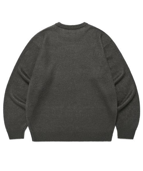 Cavish(カビシ)の「IVY BRUSHED KNIT SWEATER CHARCOAL(CV2EFUK602A)(ニット/セーター・レディース・チャコール・SMALL/MEDIUM/LARGE)」の2枚目の写真
