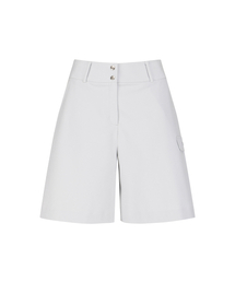 WOMEN FA BACK PLEATED HALF PANTS_LG