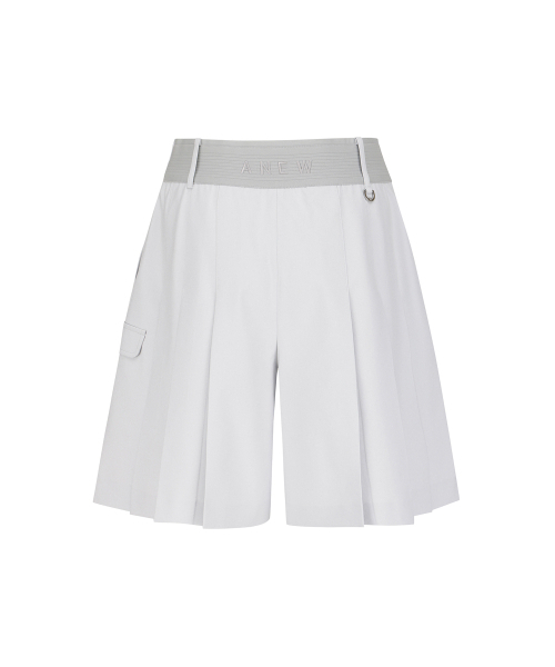 ANEW GOLF(アニューゴルフ)の「WOMEN FA BACK PLEATED HALF PANTS_LG(その他パンツ・レディース・その他・X-SMALL/XX-SMALL/MEDIUM/SMALL)」の2枚目の写真