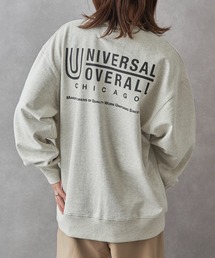 【UNIVERSAL OVERALL】U2533250-E UO BACK LOGO SWEAT