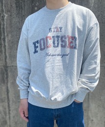 MAKE YOUR DAY（メイクユアデイ）の「スケッチロゴファミリー裏毛トレーナー■パパサイズ（スウェット）」