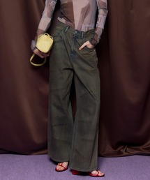 MAISON SPECIAL｜メゾン スペシャルのデニムパンツ（ブラウン/茶色系