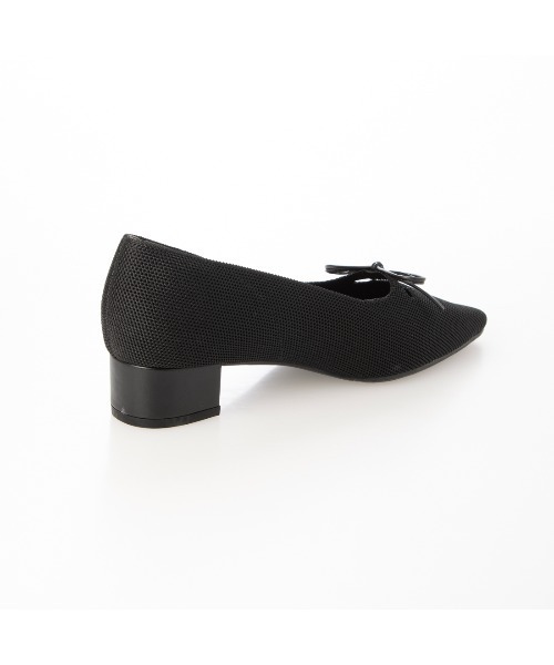 EVOL（イーボル）の「【柔らかい・ふかふか】ソフトニット3.5cmリボンパンプス JA5980（パンプス・レディース・ベージュ/ブラック系その他/ブラック・22.0cm/22.5cm/23.0cm/23.5cm/24.0cm/24.5cm/25.0cm）」の17枚目の写真