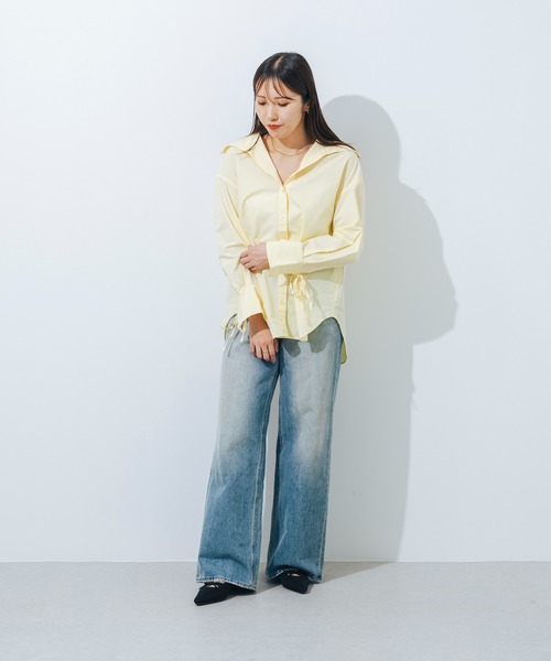 EVOL（イーボル）の「【柔らかい・ふかふか】ソフトニット3.5cmリボンパンプス JA5980（パンプス・レディース・ベージュ/ブラック系その他/ブラック・22.0cm/22.5cm/23.0cm/23.5cm/24.0cm/24.5cm/25.0cm）」の9枚目の写真