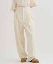 Whim Gazette | ハイウエストタックパンツ(その他パンツ)