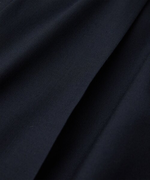 Whim Gazette（ウィムガゼット）の「ハイウエストタックパンツ（その他パンツ・レディース・ネイビー/オフホワイト・36/38）」の3枚目の写真