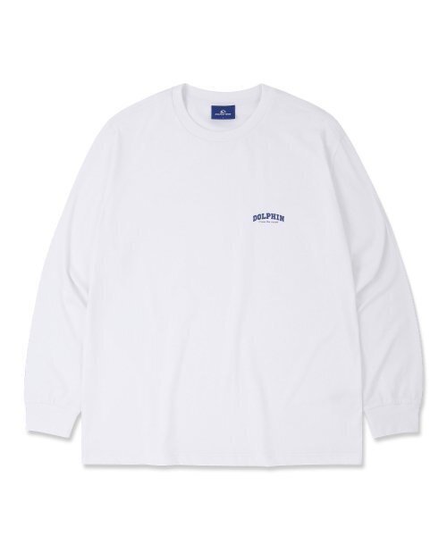 DOLPHIN WAVE APPAREL（ドルフィンウェーブアパレル）の「[2PACK]ドルフィンアーチロゴロングスリーブTシャツブラックホワイト2パック（Tシャツ/カットソー・メンズ・その他・MEDIUM/LARGE/X-LARGE）」の22枚目の写真