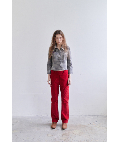 DARED(デェアド)の「RED CORDUROY PANTS(その他パンツ・レディース・その他・SMALL/MEDIUM)」の2枚目の写真