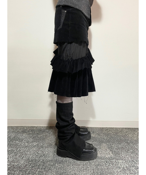 STILLLETHARDY(スティルレッサーディ)の「フリルミディスカート(スカート・レディース・その他・1/2)」の3枚目の写真