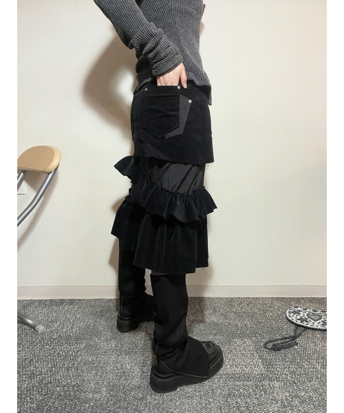 STILLLETHARDY(スティルレッサーディ)の「フリルミディスカート(スカート・レディース・その他・1/2)」の5枚目の写真