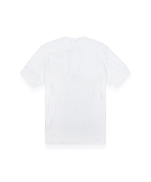 R-4(アールフォー)の「R-0031 / R4-SIGNATURE HENLEY NECK TSHIRTS(WHITE)(Tシャツ/カットソー・メンズ・ホワイト・SMALL/MEDIUM/LARGE)」の2枚目の写真