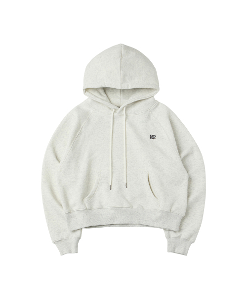 DANGLEDROP(ダングルドロップ)の「DGDP スクエアクロップナグランフード_オートミール(パーカー・レディース・その他・MEDIUM/SMALL)」の2枚目の写真