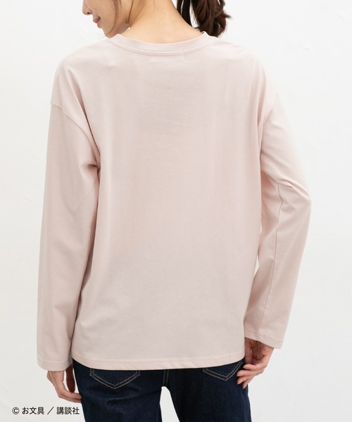 Honeys(ハニーズ)の「お文具といっしょ/Tシャツ(Tシャツ/カットソー・レディース・アイボリー/ピンク/オートミール/スミクロ・L/M/S/SS)」の20枚目の写真