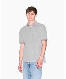 ARMANI EXCHANGE | 【A|X アルマーニ エクスチェンジ】オールオーバーロゴ 半袖ポロシャツ/REGULAR(ポロシャツ)