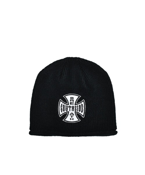 SOUTHSIDE CROSS DAMAGE BEANIE（ニットキャップ/ビーニー）｜BREATH