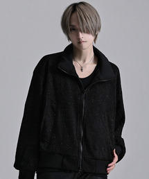 『CavariA/キャバリア』ラメスタンドZIP JKT