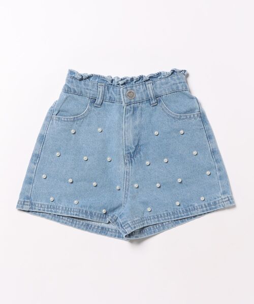 PINKHUNT(ピンクハント)の「PINKHUNT パールドットデニムショートパンツ 1226K(その他パンツ・キッズ・ブルー/ブラック・120cm/130cm/140cm/150cm/160cm)」の4枚目の写真