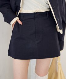 【SETUP対応】レイヤードミニスカート