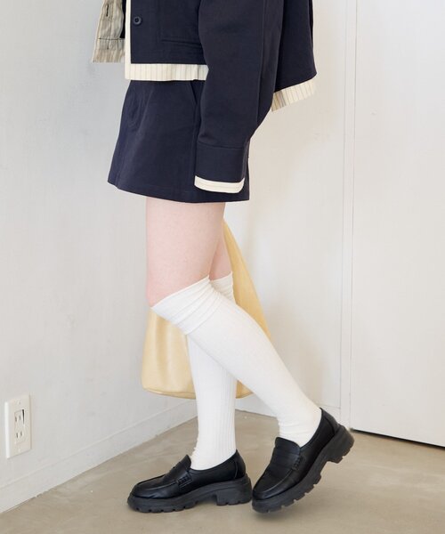 Kastane(カスタネ)の「【SETUP対応】レイヤードミニスカート(スカート・レディース・ネイビー/ダークブルー/ベージュ/ベージュ系その他・FREE)」の12枚目の写真
