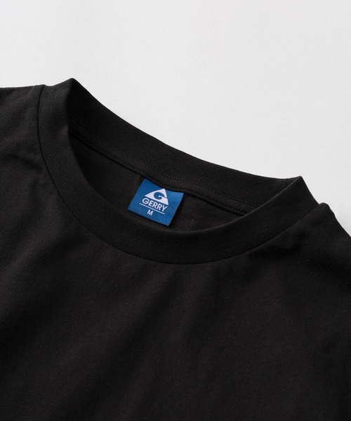 GERRY(ジェリー)の「【70】【GERRY/ジェリー】ワンポイントロゴ ナイロンポケット ロングスリーブTシャツ ドローコード(Tシャツ/カットソー・メンズ・ホワイト/ブラック/アッシュグレー・M/L/XL)」の5枚目の写真
