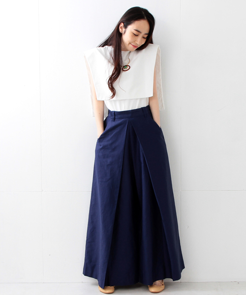 Ray BEAMS（レイビームス）の「RBS / レイヤー ヨーク プルオーバー（Tシャツ/カットソー・レディース・オフホワイト/ブラック・ONE SIZE）」の10枚目の写真