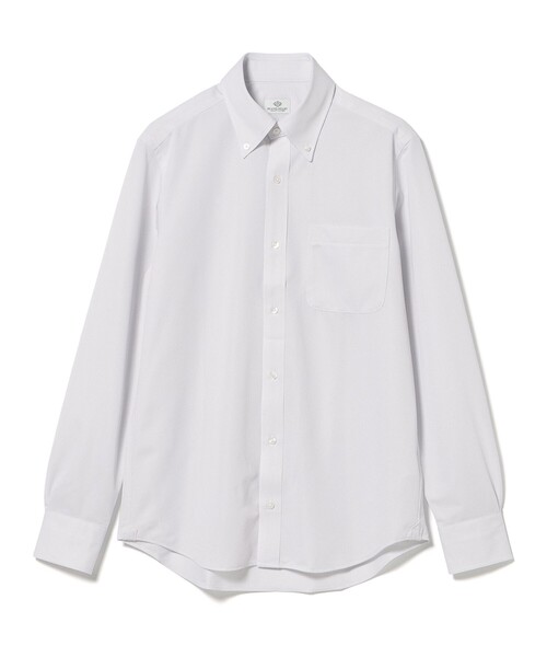 BEAMS HEART(ビームスハート)の「ツイル イージーケア ボタンダウンシャツ【ストレッチ・防シワ】(シャツ/ブラウス・メンズ・ブルー/ホワイト/グレー・38/39/37/42/41/40)」の12枚目の写真