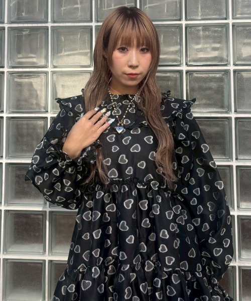 Candy Stripper(キャンディストリッパー)の「JACQUARD SAILOR ワンピース(ワンピース・レディース・ブラック/ブラック系その他・FREE)」の20枚目の写真
