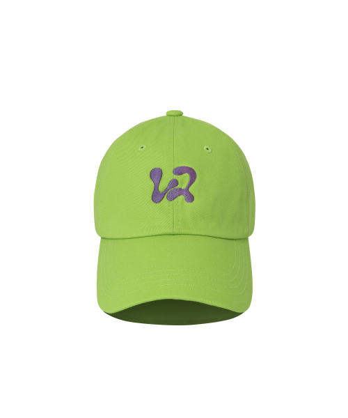 WOOALONG(ウアロン)の「Mellow logo cap - LIGHT GREEN(キャップ・レディース・ライトグリーン・S/M)」の1枚目の写真