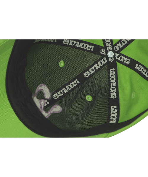 WOOALONG(ウアロン)の「Mellow logo cap - LIGHT GREEN(キャップ・レディース・ライトグリーン・S/M)」の6枚目の写真