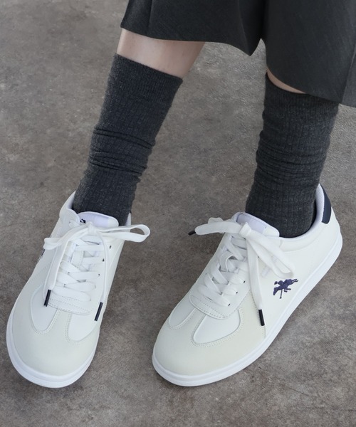 POLO CHAMPS（ポロチャンプス）の「【POLO CHAMPS/ポロチャンプス】バイカラー ライト コンフォート スニーカー（スニーカー・メンズ・ホワイト系2/ホワイト系1/ブラック・26cm/23.5cm/24cm/23cm/24.5cm/28cm/27cm/26.5cm/25.5cm/25cm/22.5cm/27.0cm）」の2枚目の写真