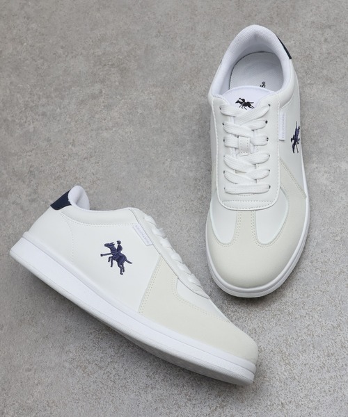 POLO CHAMPS（ポロチャンプス）の「【POLO CHAMPS/ポロチャンプス】バイカラー ライト コンフォート スニーカー（スニーカー・メンズ・ホワイト系2/ホワイト系1/ブラック・26cm/23.5cm/24cm/23cm/24.5cm/28cm/27cm/26.5cm/25.5cm/25cm/22.5cm/27.0cm）」の12枚目の写真