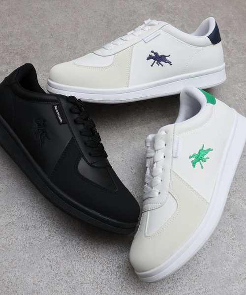 POLO CHAMPS（ポロチャンプス）の「【POLO CHAMPS/ポロチャンプス】バイカラー ライト コンフォート スニーカー（スニーカー・メンズ・ホワイト系2/ホワイト系1/ブラック・26cm/23.5cm/24cm/23cm/24.5cm/28cm/27cm/26.5cm/25.5cm/25cm/22.5cm/27.0cm）」の8枚目の写真