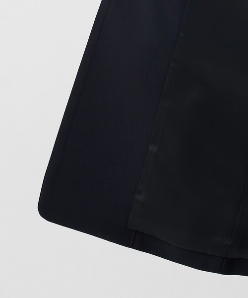 UNTITLED（アンタイトル）の「エアリーノーカラージャケット（ノーカラージャケット・レディース・チャコールグレー/ナチュラル/ネイビー・01/03/02/42/04/46/44/50/48/00）」の13枚目の写真