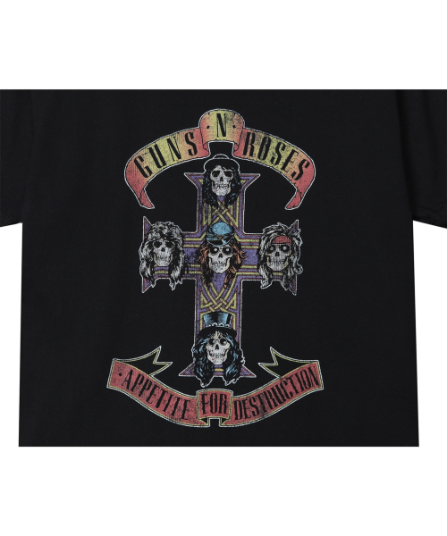 Bravado(ブラヴァド)の「GNR APPETITE FOR DESTRUCTION BK (BRENT1869)(Tシャツ/カットソー・メンズ・その他・L/M/XL/XXL)」の4枚目の写真