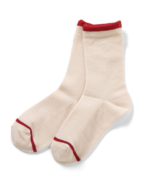 Ampersand（アンパサンド）の「無地ソックスA（ソックス/靴下・キッズ・ブラック/キナリ/グレー・21/18/15 ）」の2枚目の写真