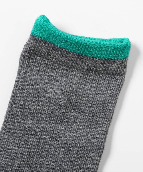 Ampersand（アンパサンド）の「無地ソックスA（ソックス/靴下・キッズ・ブラック/キナリ/グレー・21/18/15 ）」の4枚目の写真