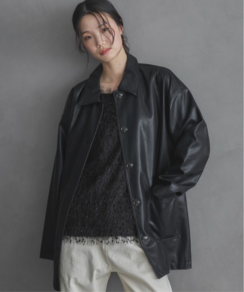 feepur（フェピュール）の「シャギーキャミソール（その他トップス・レディース・オフホワイト/ブラック・MEDIUM）」の12枚目の写真