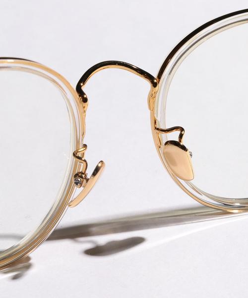 A.D.S.R.（エーディーエスアール）の「＜A.D.S.R.＞ EVANS/アイウェア（メガネ・メンズ・ブラック/その他1/ダークブラウン・フリー）」の7枚目の写真