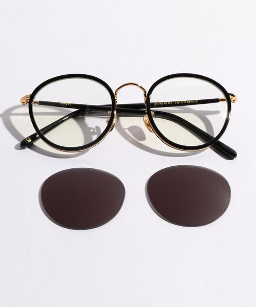 A.D.S.R.（エーディーエスアール）の「＜A.D.S.R.＞ EVANS/アイウェア（メガネ・メンズ・ブラック/その他1/ダークブラウン・フリー）」の12枚目の写真